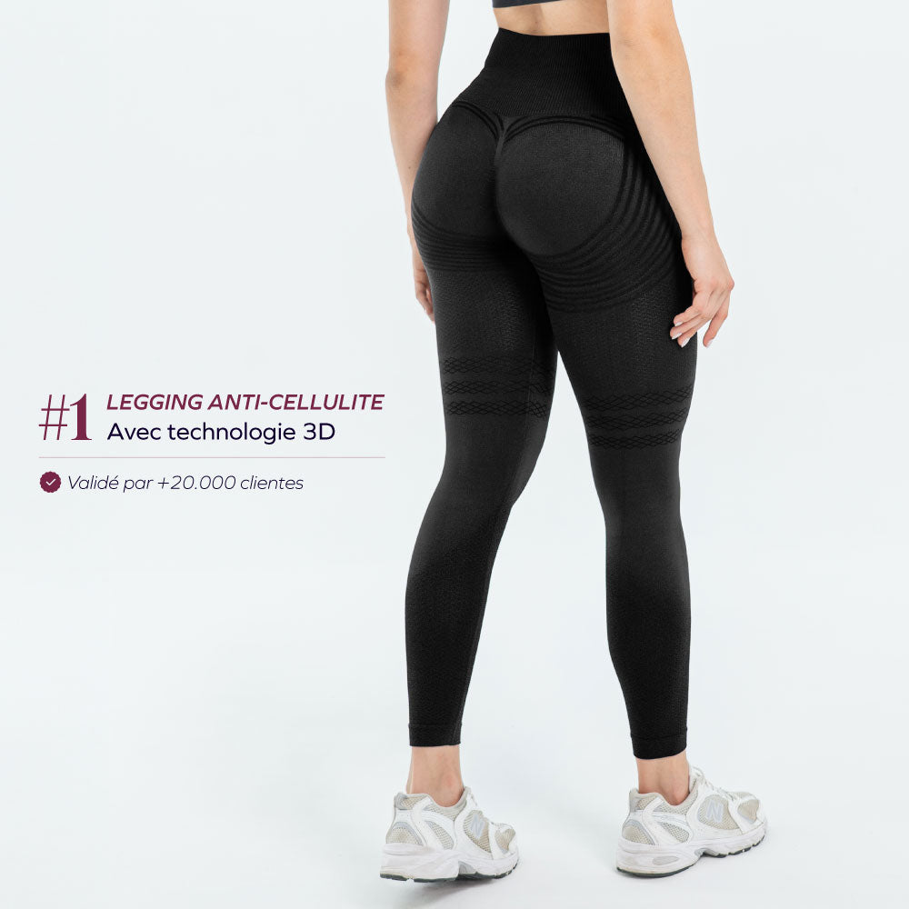 Legging 3D | Marron