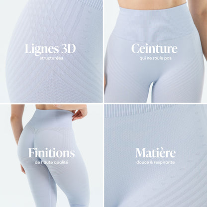 Legging 3D | Violet Clair