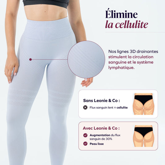 Legging 3D | Violet Clair