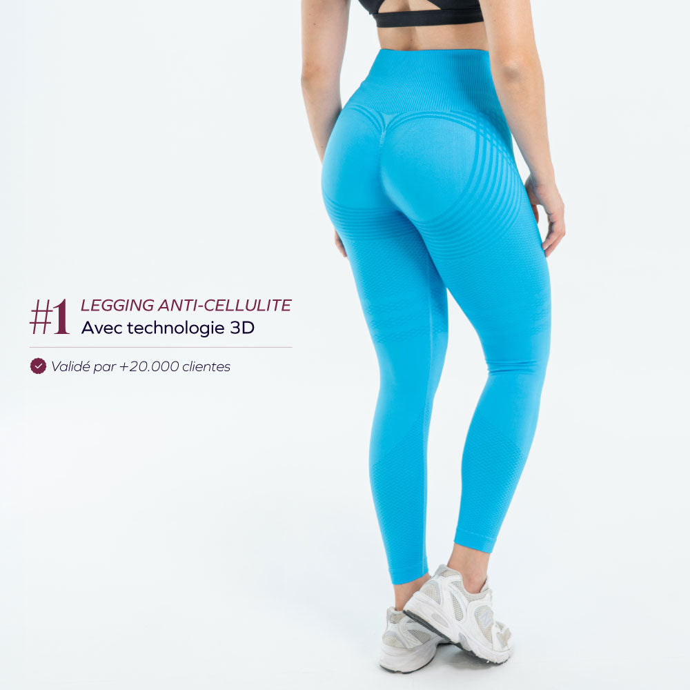 Legging 3D | Gris Foncé